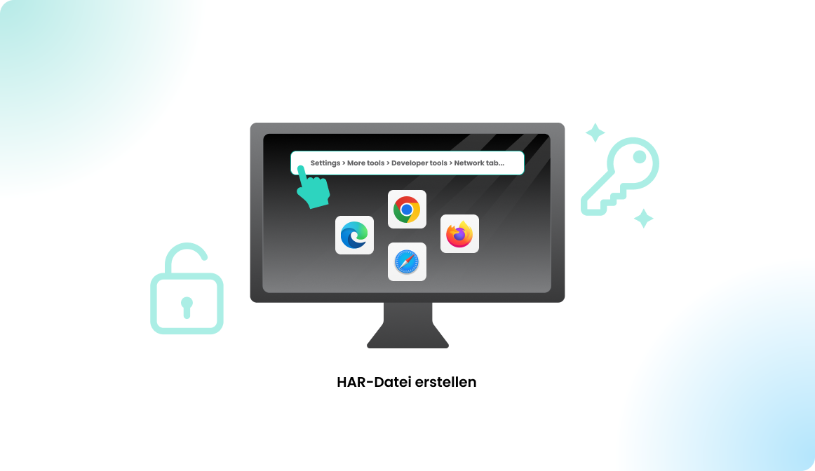HAR-Datei erstellen