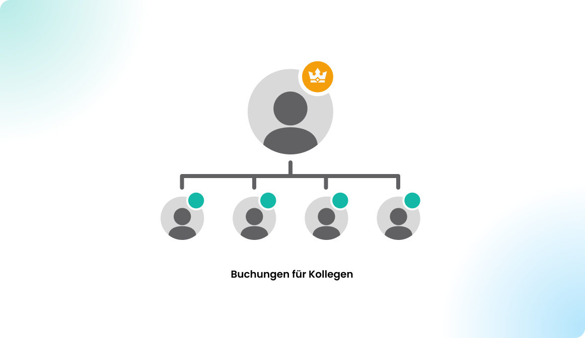 Buchungen für Kollegen