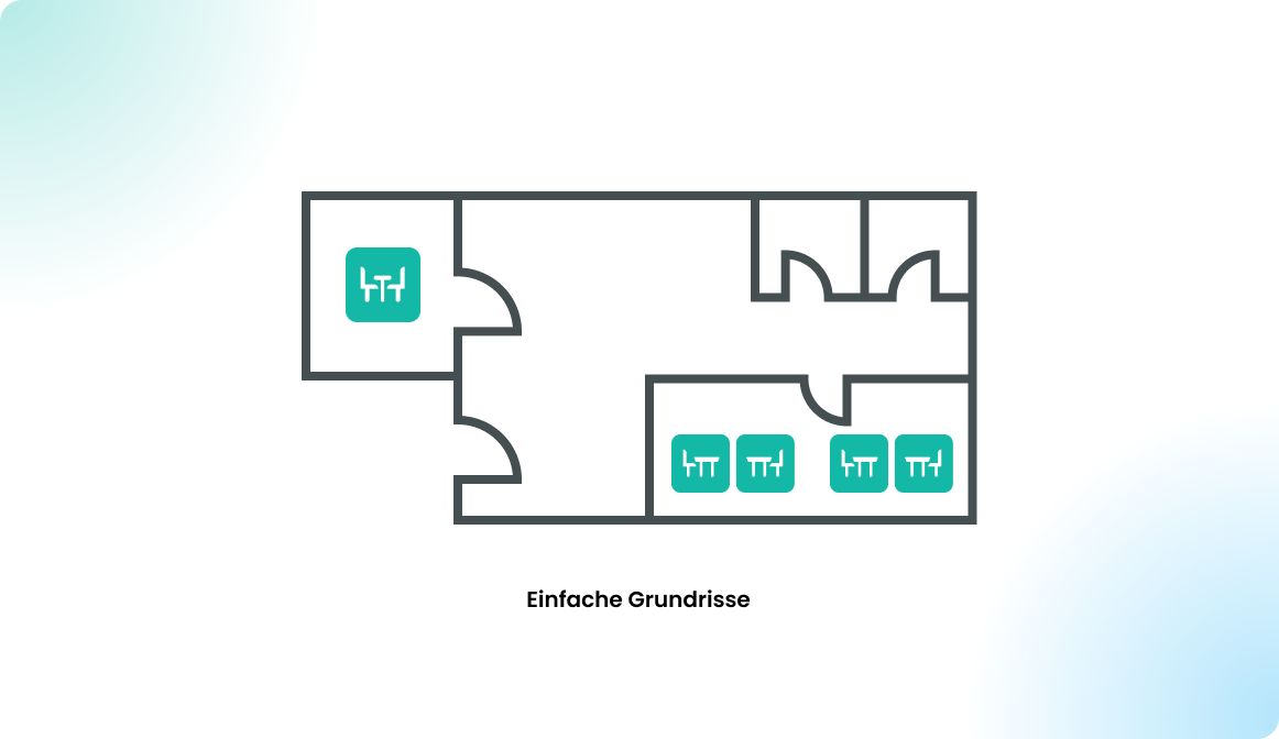 Einfache Grundrisse