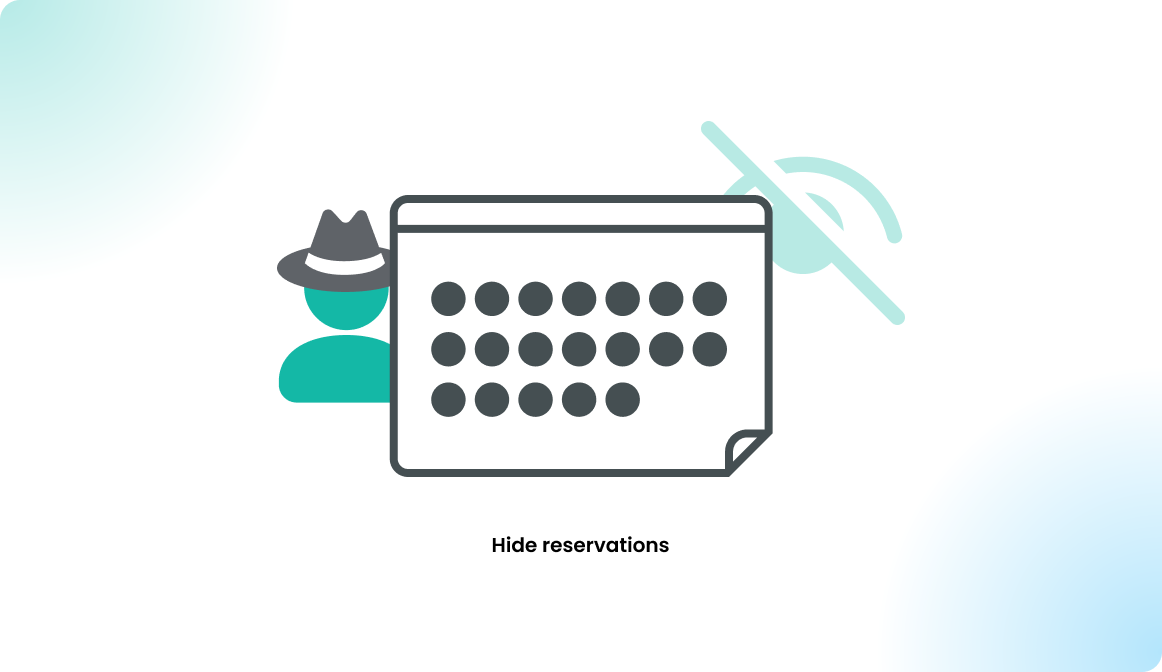 Hide reservations