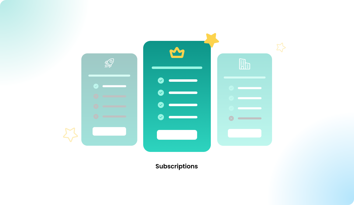 Subscription plans