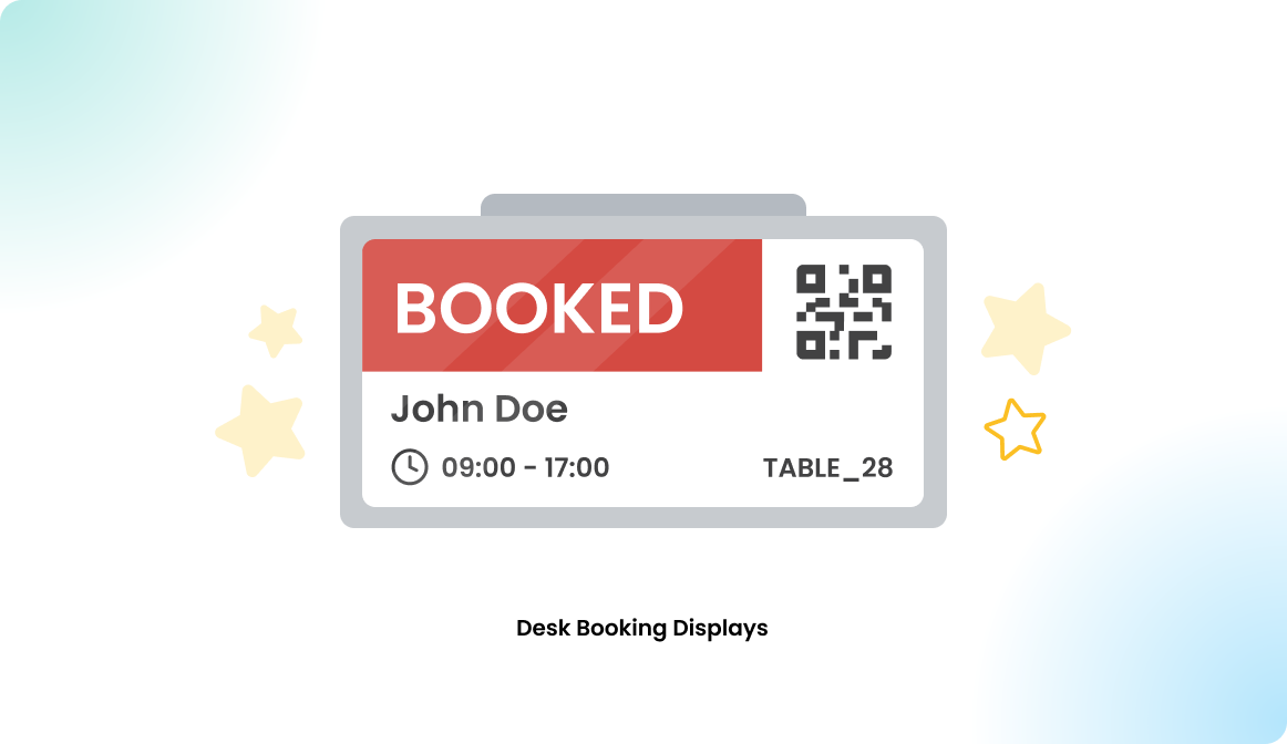 Desk Booking Displays