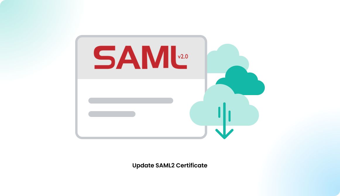 Update SAML2 Certificate